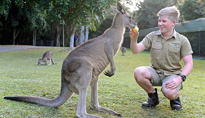 5673B AZ TVC Robert ZooTour Filming AustraliaZoo