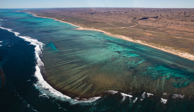 Ningaloo Reef coastline