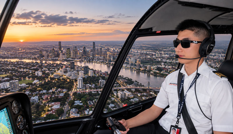 BNE HELI CITY VIEW PILOTY