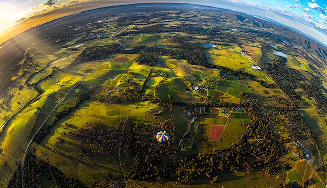 Balloon Aloft Byron Bay The Farm 1