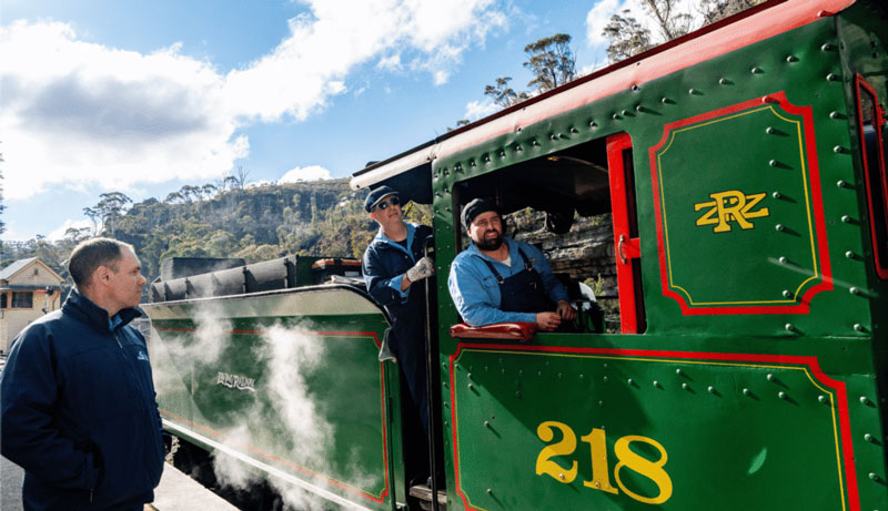 Blue Mountains Zig Zag Steam Train 001 