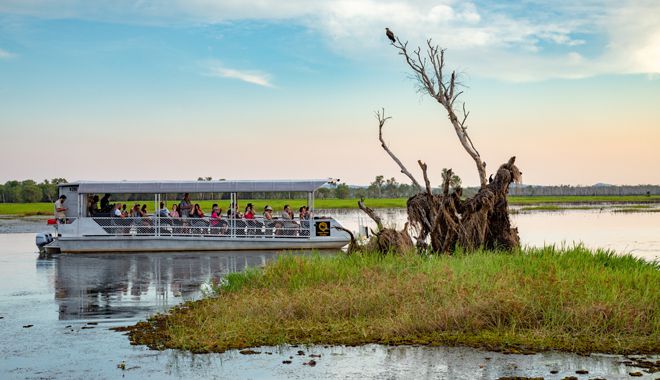 Boat cruise on the Billabong