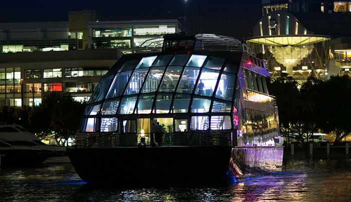 CLEARVIEW GLASS BOAT dinner WINE PAIRING 1009