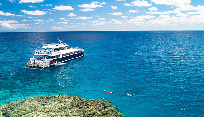 Calypso snorkelling 1