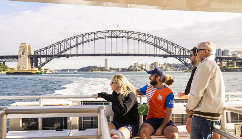 FIT sydney tour FERRY 001