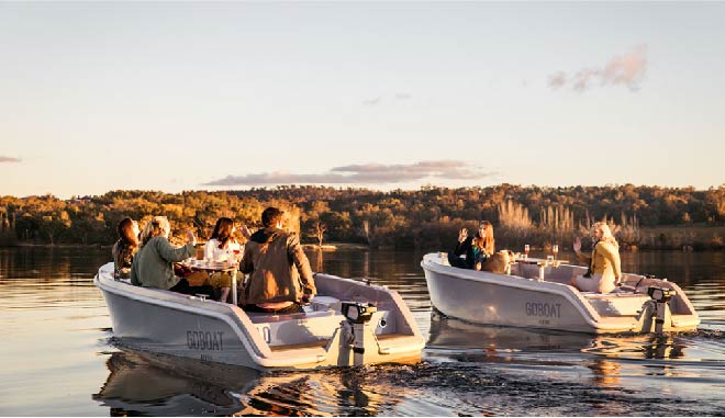 GoBoat Canberra   Electric Picnic Boat Hire (up to 8 people) 1 02