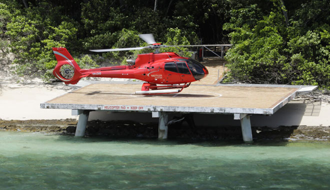 Green island heli