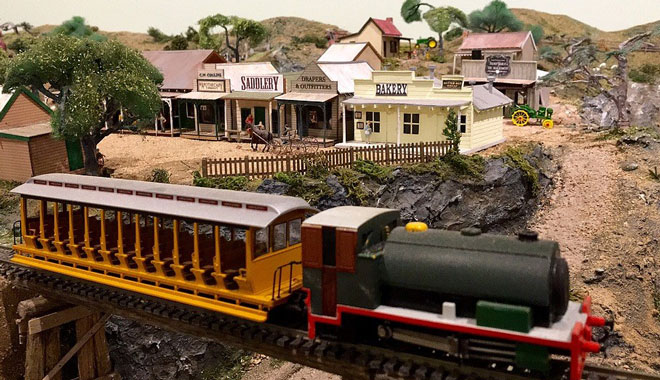 Historic Village Herberton    model railway