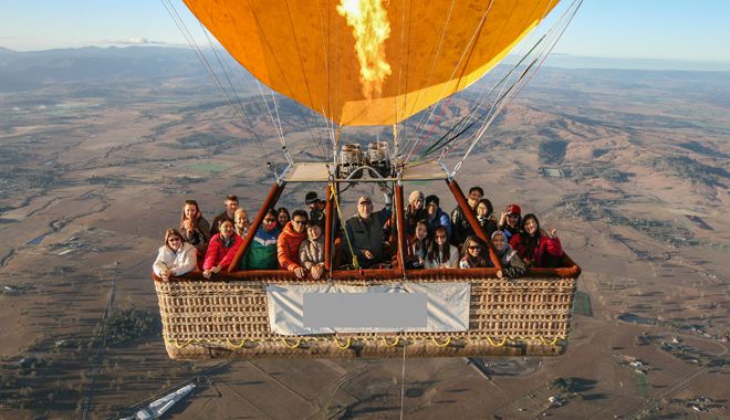 Hot Air Balloon Gold Coast Hinterland 1