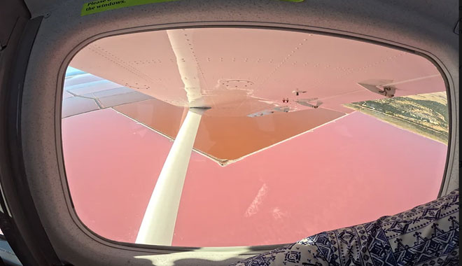 Hutt Lagoon Pink Lake Flight3