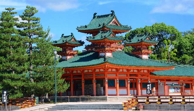 JP00001 123RF Heian jingu Shrine