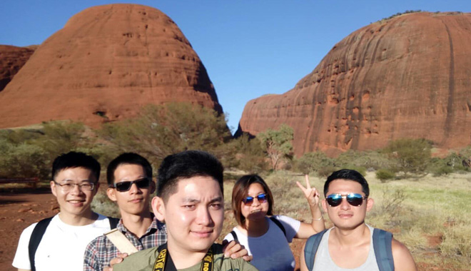 Kata Tjuta Sunrise  Valley of the Winds 08