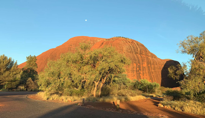 Kata Tjuta Sunrise  Valley of the Winds 2