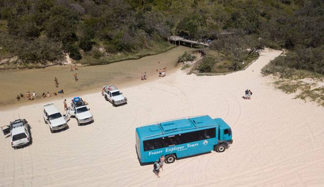 K Gari Full Day Tour All inclusive K gari Fraser Island Day Tour RFPEA