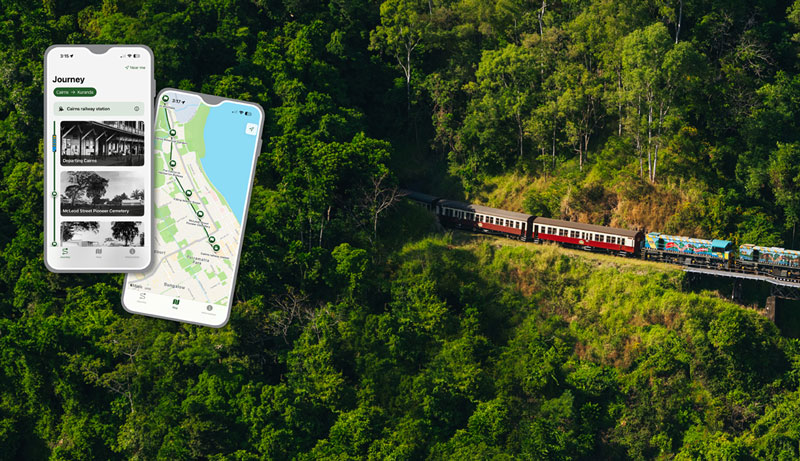 Kuranda Scenic Railway 2026 mobile app 