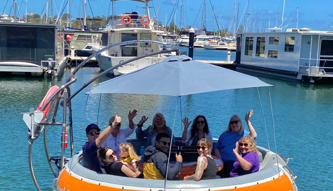 Mandurah BBQ Boats Large Maximum 10 people (5)