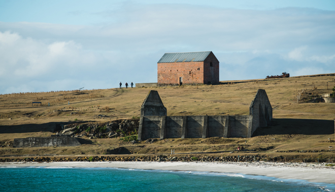Convict Barn and Clinker Store, Maria Island