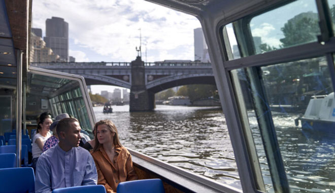 Melbourne River Cruise, Victoria, Australia