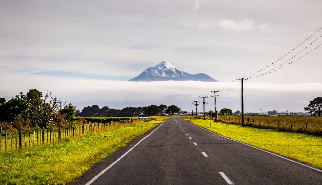 NZ North Island Mt Taranaki 660x380