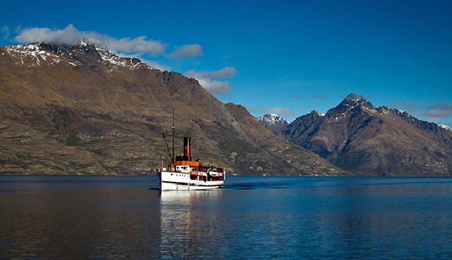 NZ TSS Earnslaw Steamship 05
