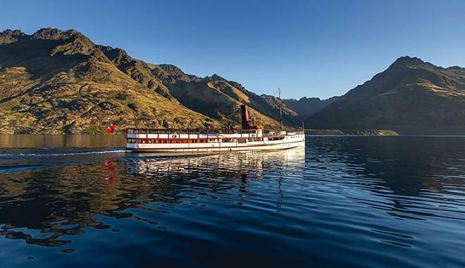 NZ TSS Earnslaw Steamship 11