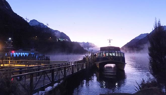 NZ TSS Earnslaw Steamship 12
