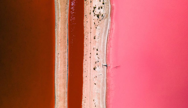 Pink Lake Hutt Lagoon Scenic Flights 5
