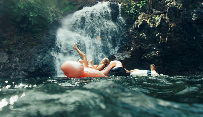 Relaxing at Florence Falls@Tourism NTCait Miers