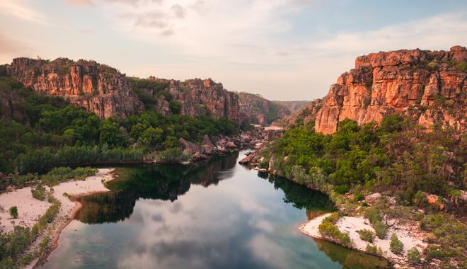 Scenic flight around Kakadu with North Australian Helicopters@credit Tourism NT Daniel Tran