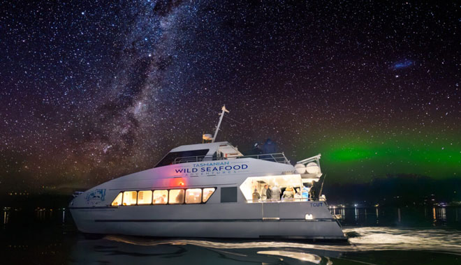 Sea to Sky experience, a 2 hour cruise to see Tasmania