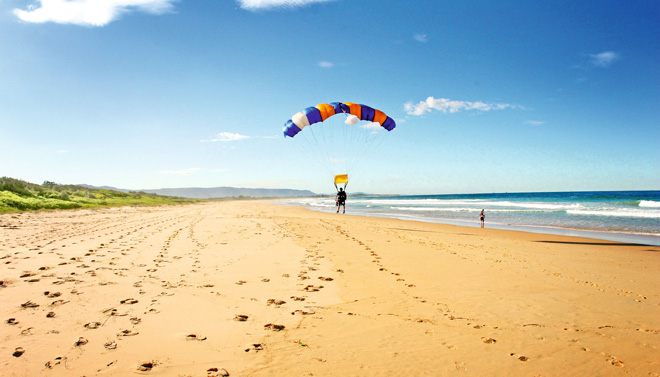 Skydive Beach Wollongong4