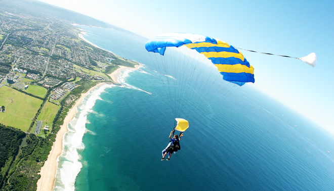 Skydive Beach Wollongong5