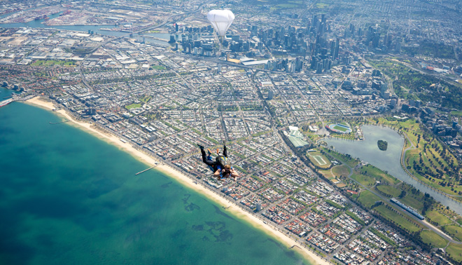 Skydive St Kilda Beach 2