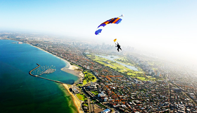 Skydive St Kilda Beach 3