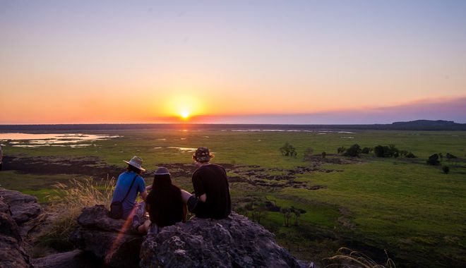 Sunset at Ubirr@credit Tourism NT Johan Lolos