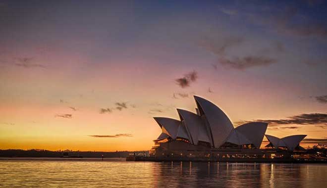 Sydney Opera House at Sunset