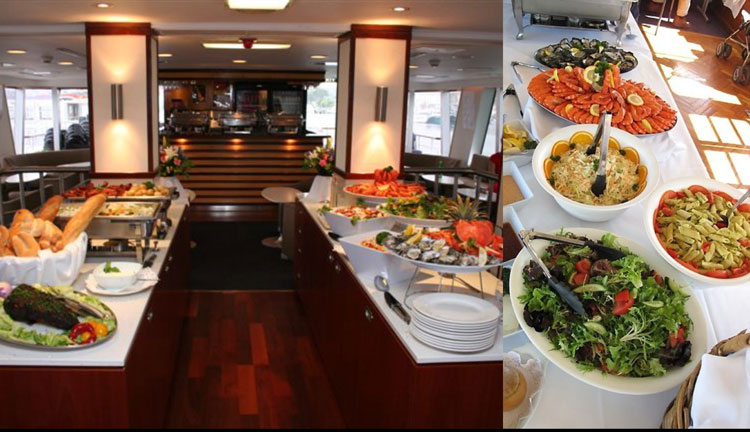 VAGABOND CRUISES buffet