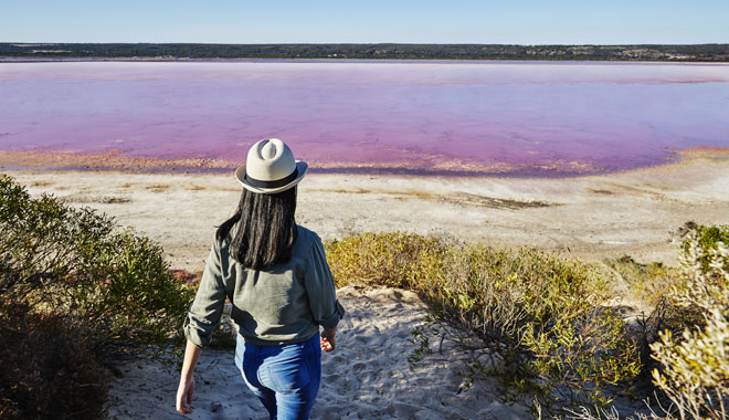 Hutt Lagoon, near Port Gregory