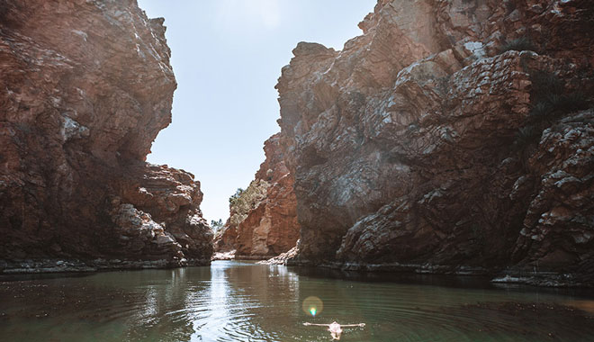 Disconnect at Ellery Creek Big Hole