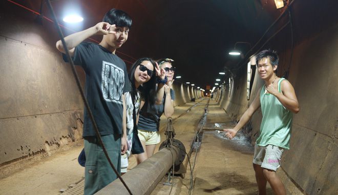 World War II oil storage tunnel 1