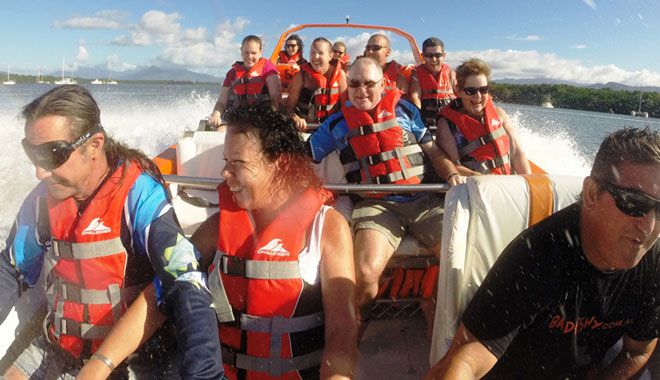 bad fishy Jet boat Cairns 2