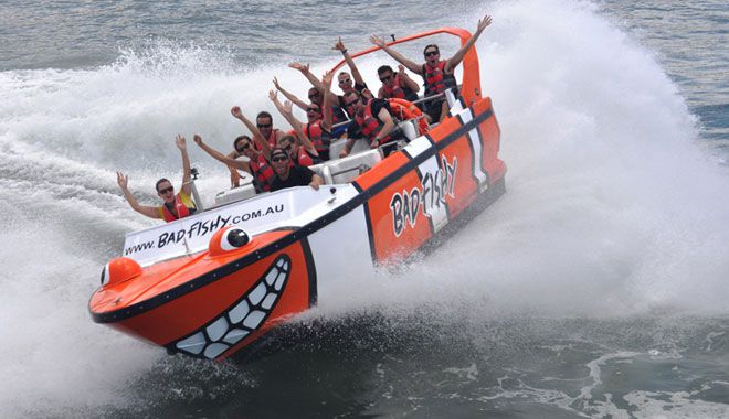 bad fishy Jet boat Cairns 3