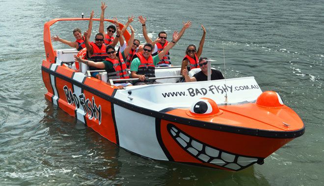 bad fishy Jet boat Cairns 5