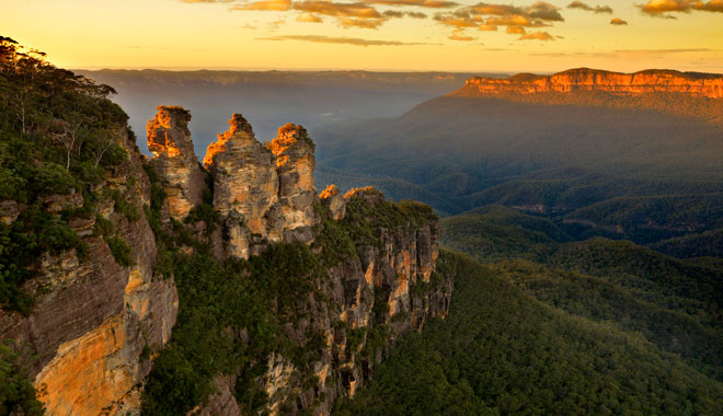 Sunrise in Blue Mountains