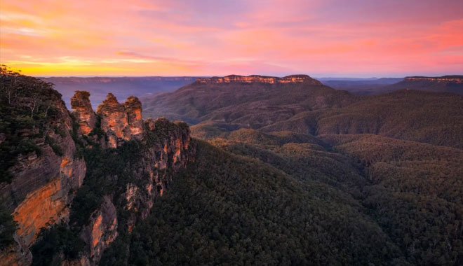 blue mountains sunset tour8