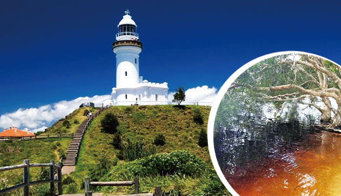 byron bay tea tree lake 