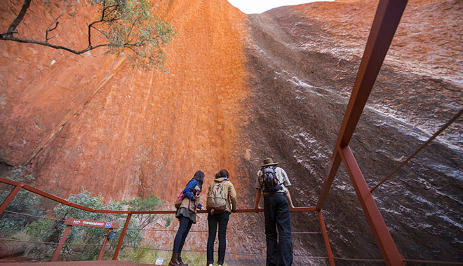 Exploring Uluru