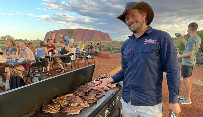 emu run uluru sunset BBQ 045