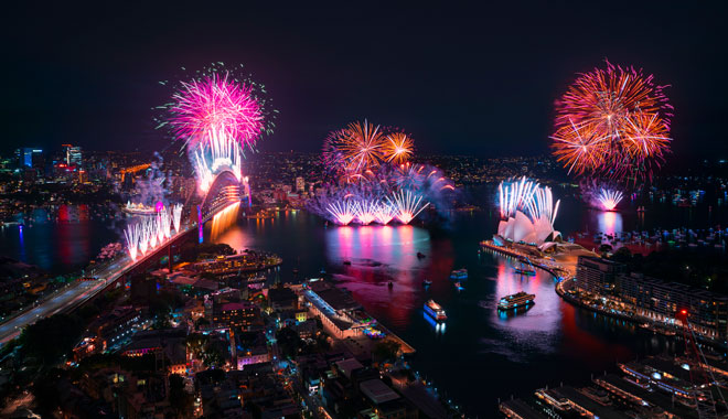 New Year's Eve Fireworks 2020, Sydney