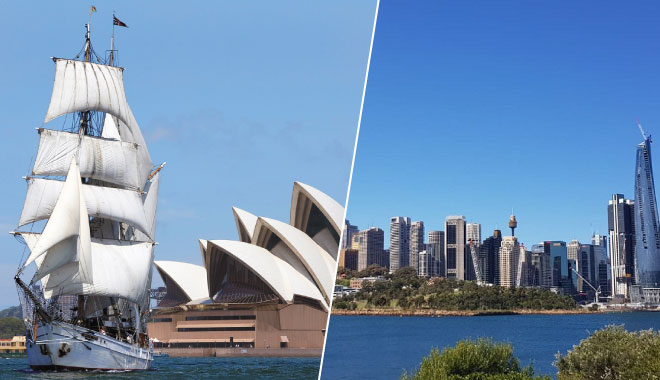 harbour cruise with historic goat island castles champagne tour10